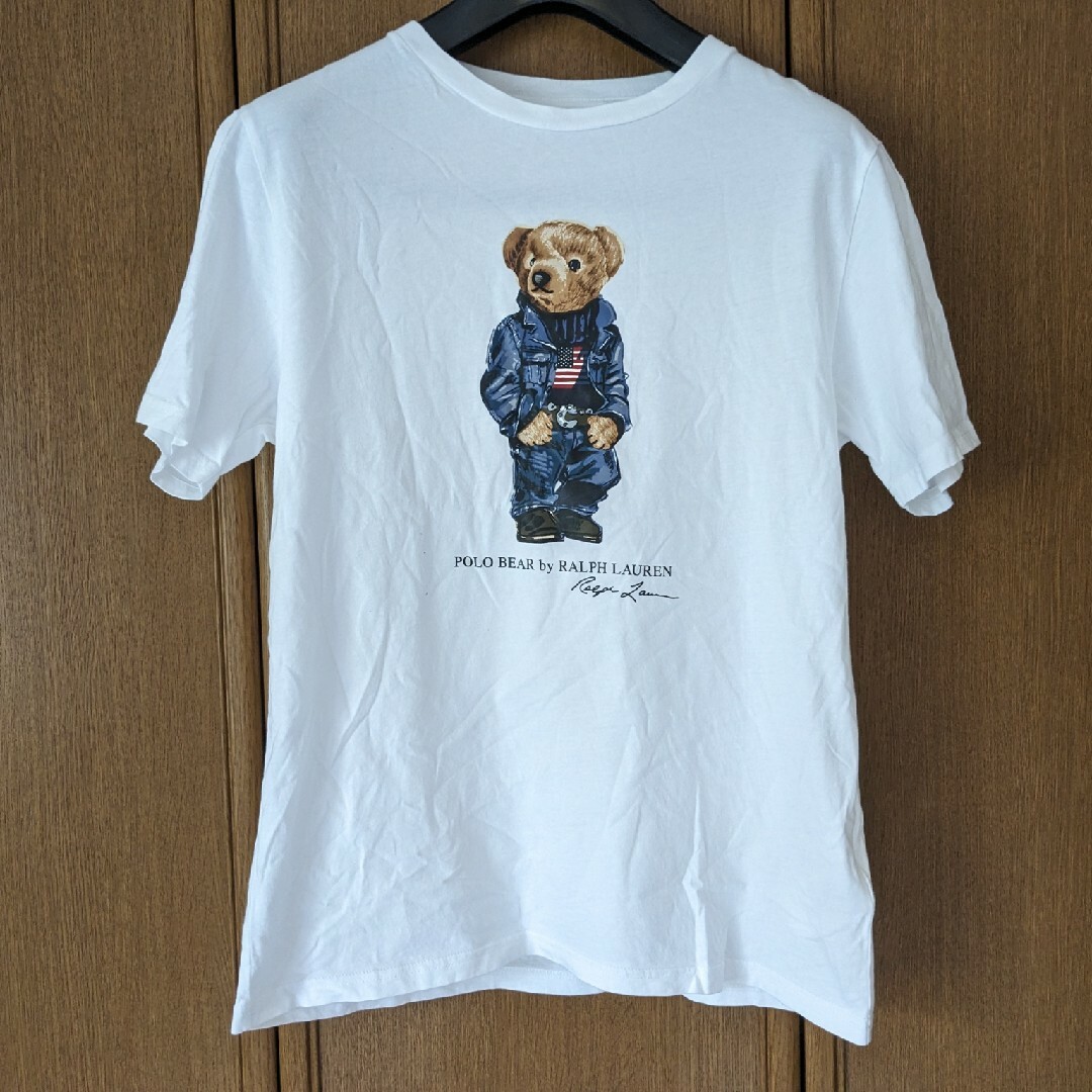 ポロ ラルフローレン ポロベア 半袖Tシャツ XL 白 - Tシャツ