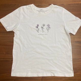 ハニーズ(HONEYS)の【Honeys】お花プリント　Tシャツ(Tシャツ(半袖/袖なし))