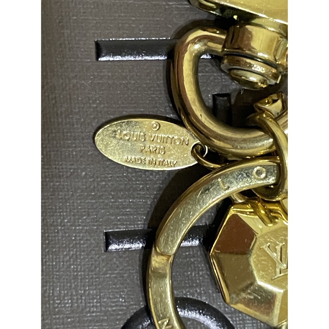 ルイヴィトン ポルト クレ ファセット チャーム M65216 ゴールド