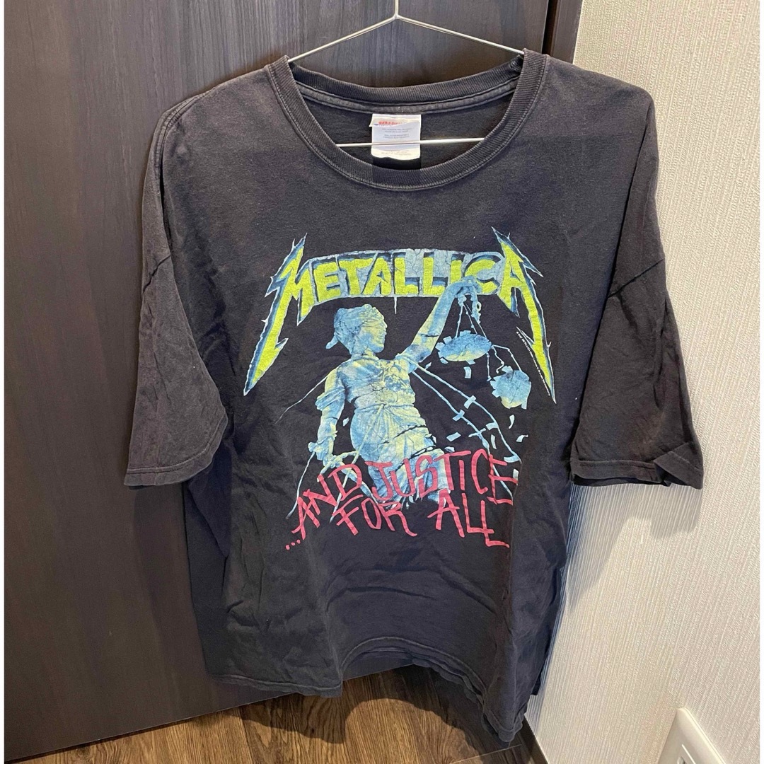 Hanes - ジャスティンビーバー着用モデル METALLICA ヴィンテージT