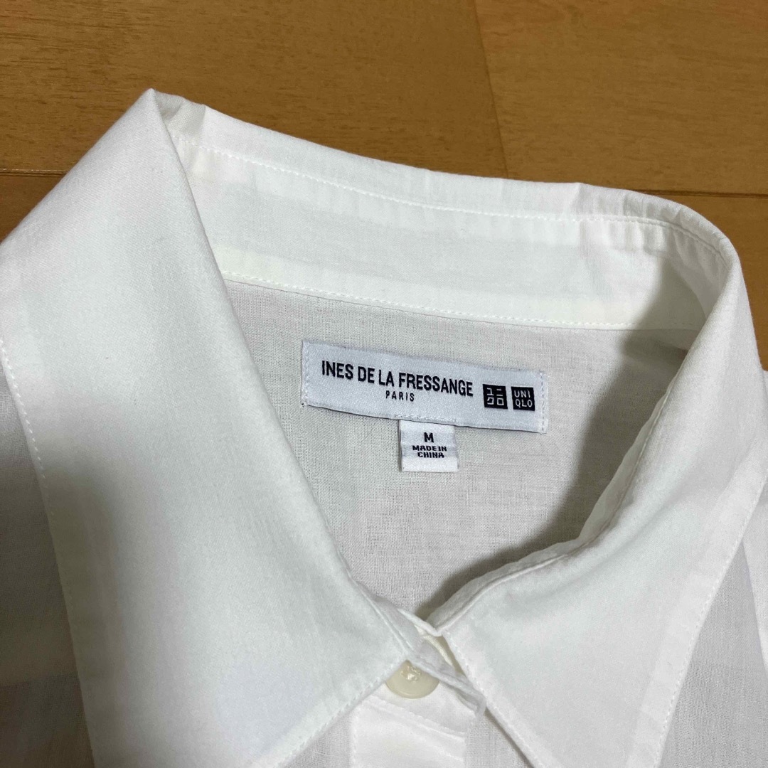 UNIQLO(ユニクロ)のシアーコットンリラックスシャツ　イネス レディースのトップス(シャツ/ブラウス(長袖/七分))の商品写真