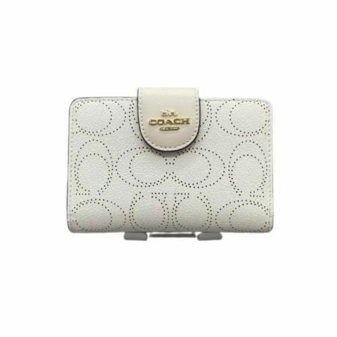 COACH✨コーチ 二つ折り財布 レディース Wallet チョーク【匿名配送】 COACH✨コーチ 二つ折り財布 レディース Wallet チョーク【匿名配送】