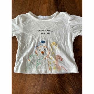 ザラキッズ(ZARA KIDS)のZARAbaby ZARAkids  アニマル 74cm ザラベビー ロンT(Ｔシャツ)