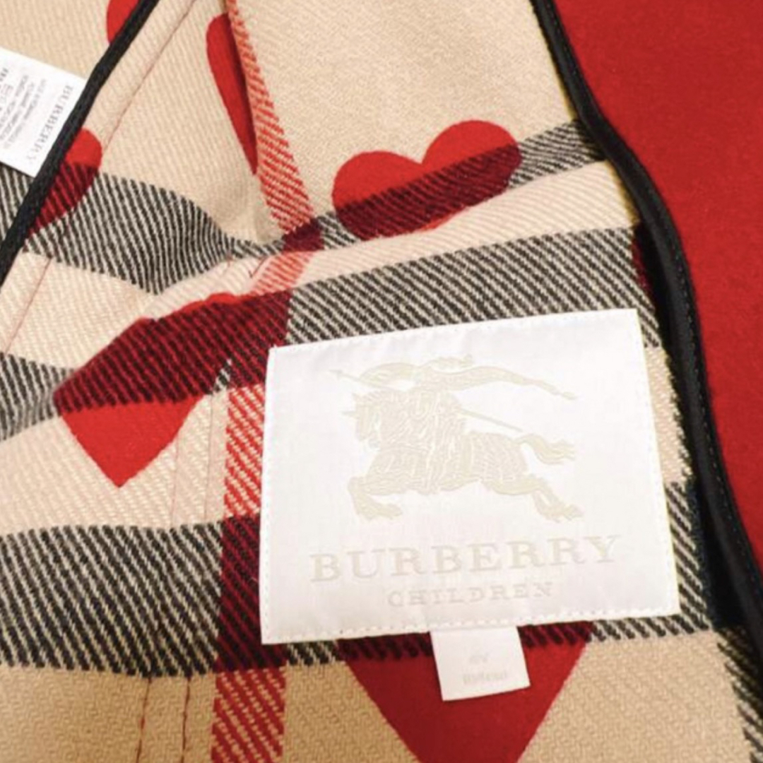 BURBERRY - バーバリー ハートコート ハートワンピース マルチカラー
