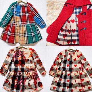 バーバリー(BURBERRY) ハート 子供 コート(女の子)の通販 10点