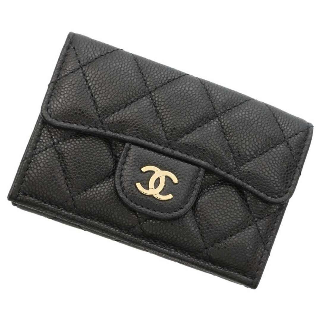 CHANEL 三つ折り財布 スモール フラップ ウォレット ココマーク