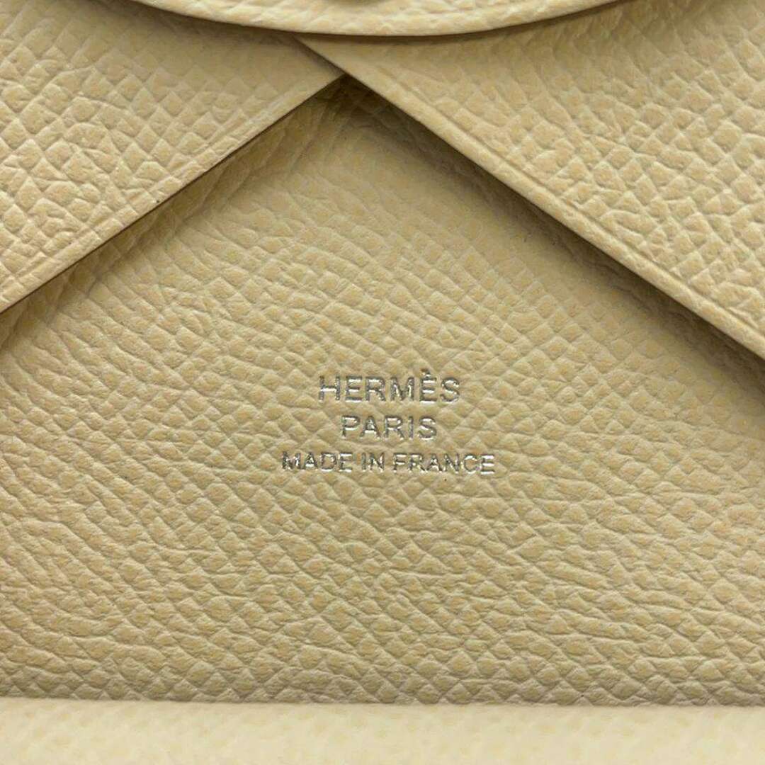 エルメス コインケース カルヴィ デュオ クレ ヴォーエプソン U刻印 HERMES 財布