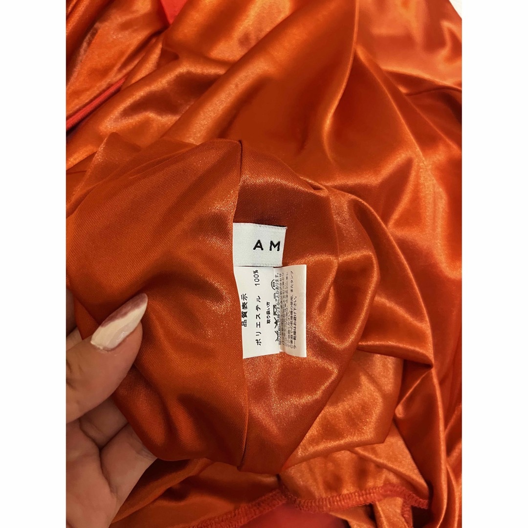 Ameri VINTAGE(アメリヴィンテージ)のameri オレンジスカート レディースのスカート(ロングスカート)の商品写真