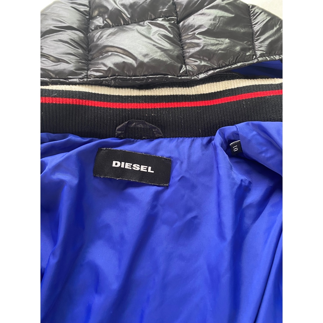 DIESEL(ディーゼル)のDIESEL ダウンジャケット　140  キッズ/ベビー/マタニティのキッズ服男の子用(90cm~)(ジャケット/上着)の商品写真