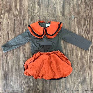 新品 wolf&rita 後ろフリルブラウス 120cm 6Y-