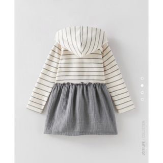 ザラキッズ(ZARA KIDS)のZARABABY ザラキッズ ザラベビー ワンピース 92cm　ストライプ(ワンピース)