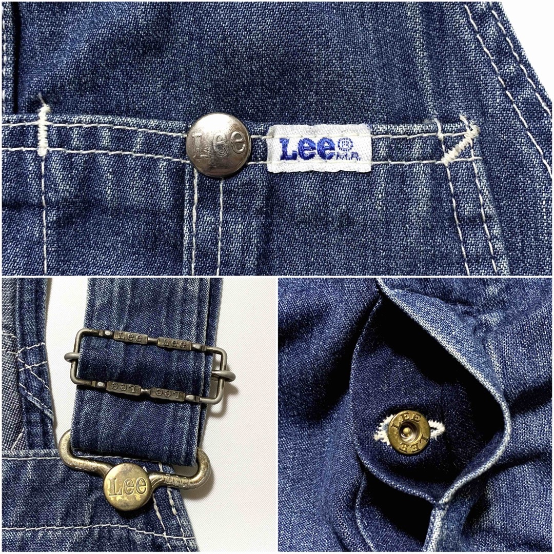 Lee ☆Lee リー 90s ヴィンテージ デニム オーバーオール 日本製 サロペットの通販 by ジュモンヌ's shop｜リーならラクマ