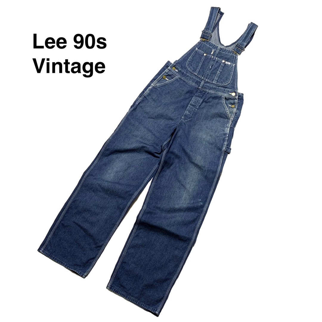 Lee ☆Lee リー 90s ヴィンテージ デニム オーバーオール 日本製 サロペットの通販 by ジュモンヌ's shop｜リーならラクマ