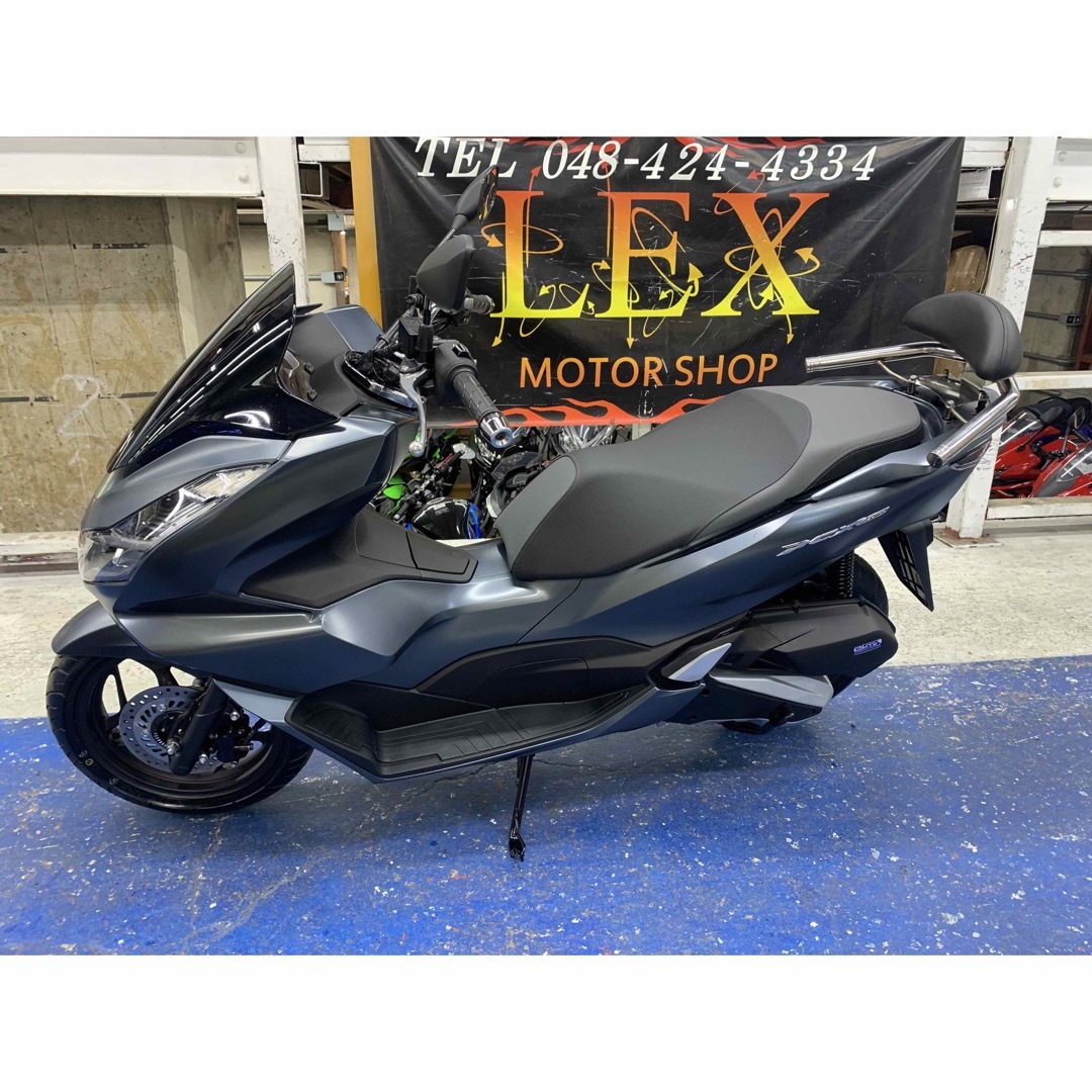 PCX PCX125 PCX150 PCX160 バックレスト付タンデムバー