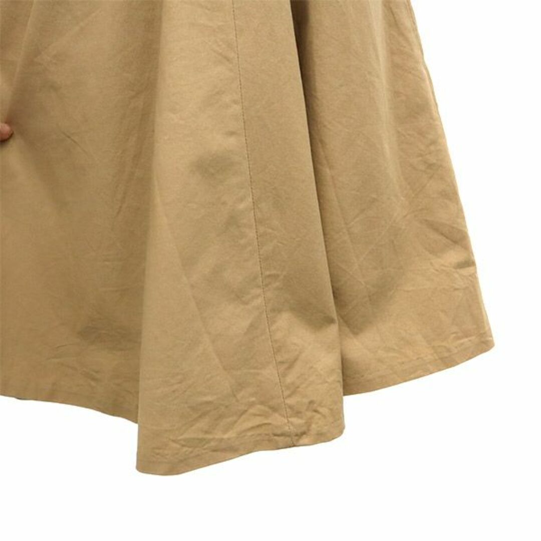 Ray BEAMS(レイビームス)のレイビームス ひざ丈 フレア スカート 0 ベージュ Ray BEAMS レディース 【中古】  【231001】 レディースのスカート(ミニスカート)の商品写真