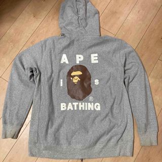 アベイシングエイプ(A BATHING APE)のA BATHING APE  フル　ジップパーカー　XL(パーカー)