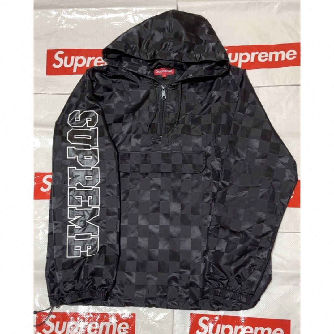 Supreme(シュプリーム)のSupreme Checkered Nylon Hooded Pullover メンズのジャケット/アウター(ダウンジャケット)の商品写真