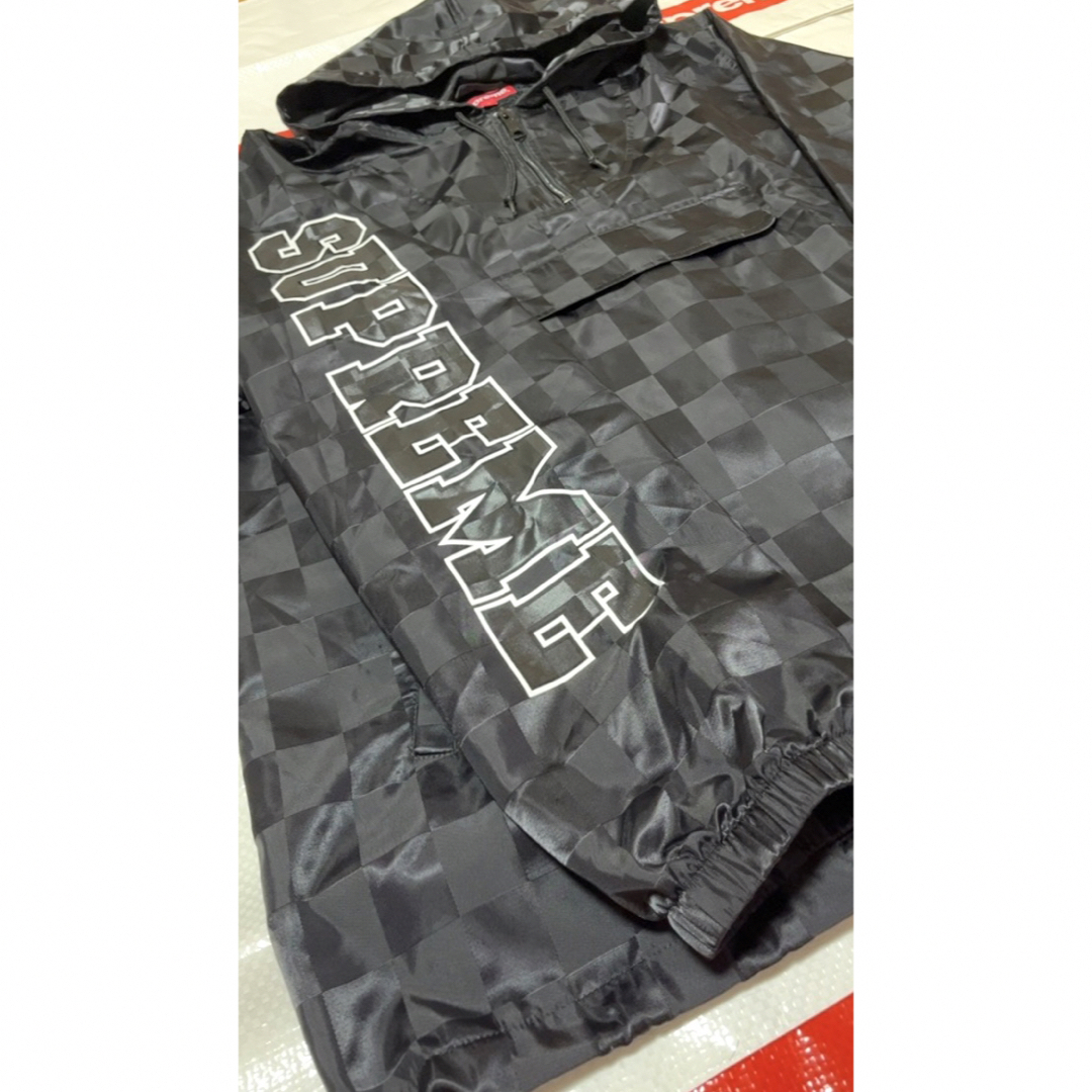 Supreme(シュプリーム)のSupreme Checkered Nylon Hooded Pullover メンズのジャケット/アウター(ダウンジャケット)の商品写真
