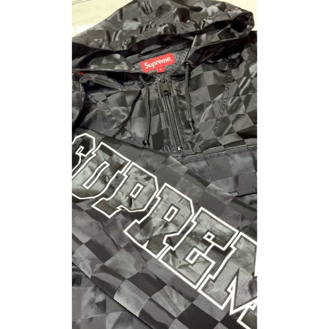 Supreme(シュプリーム)のSupreme Checkered Nylon Hooded Pullover メンズのジャケット/アウター(ダウンジャケット)の商品写真