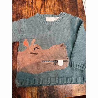 ザラキッズ(ZARA KIDS)のZARAニット 6〜9M(ニット/セーター)