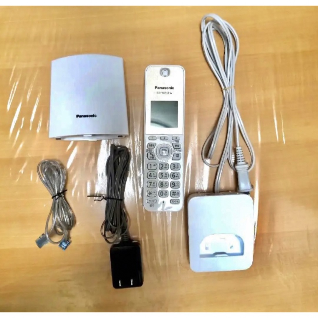 Panasonic - Panasonicコードレス電話機 VE-GDL45DL-W 迷惑電話防止