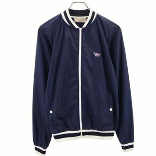 メゾンキツネ(MAISON KITSUNE')のメゾンキツネ ブルゾン ジャケット XXS ネイビー MAISON KITSUNE メンズ 【中古】  【231001】(ダッフルコート)