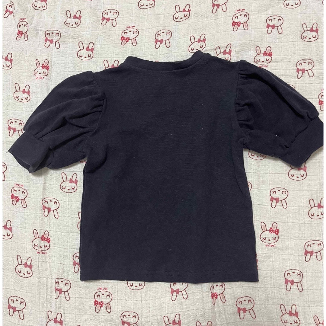 RUGGEDWORKS(ラゲッドワークス)のラゲッドワークス パフスリーブTシャツ 100 キッズ/ベビー/マタニティのキッズ服女の子用(90cm~)(Tシャツ/カットソー)の商品写真