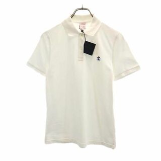 ブルックスブラザーズ 鹿の子 長袖 シャツ ポロシャツ 未使用 白 Sサイズ-