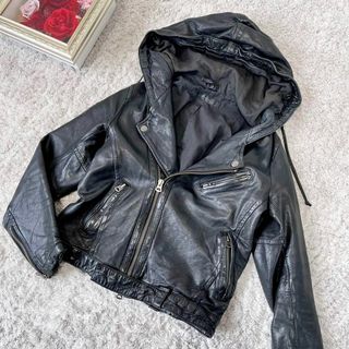 アメリカンラグシー ライダースジャケット ラムレザー - ライダース