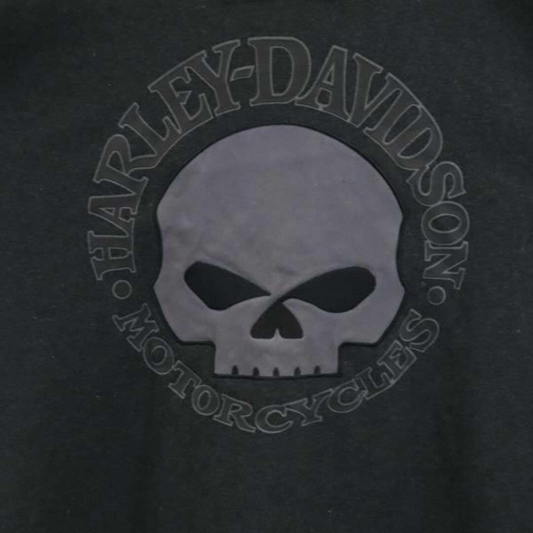 Harley Davidson - ハーレーダビッドソン スウェット バックスカル刺繍