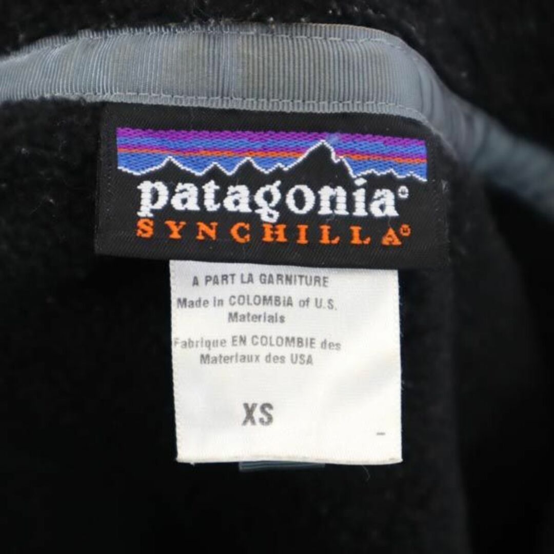 パタゴニア フリース XS ブラック patagonia プルオーバー アウトドア メンズ   【231001】