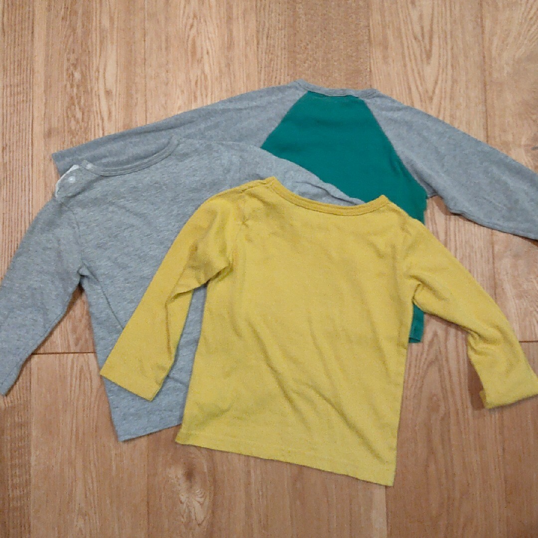PETIT BATEAU(プチバトー)の長袖Tシャツ　3枚組 キッズ/ベビー/マタニティのキッズ服女の子用(90cm~)(Tシャツ/カットソー)の商品写真