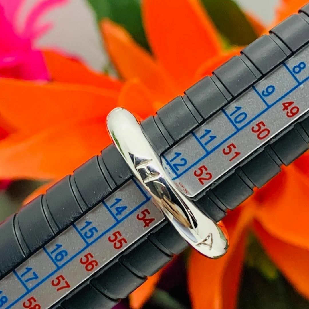 440 極美品 シャネル ロゴ アルファベット リング 指輪 12.5 号 SV