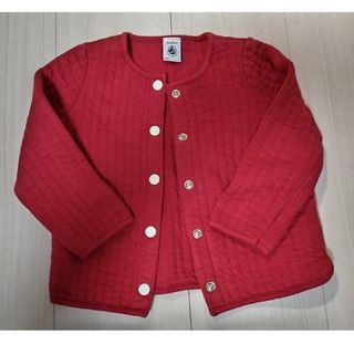 プチバトー(PETIT BATEAU)の【MIKI様専用】PETIT BATEAU キルティングカーディガン ベビー服(カーディガン/ボレロ)