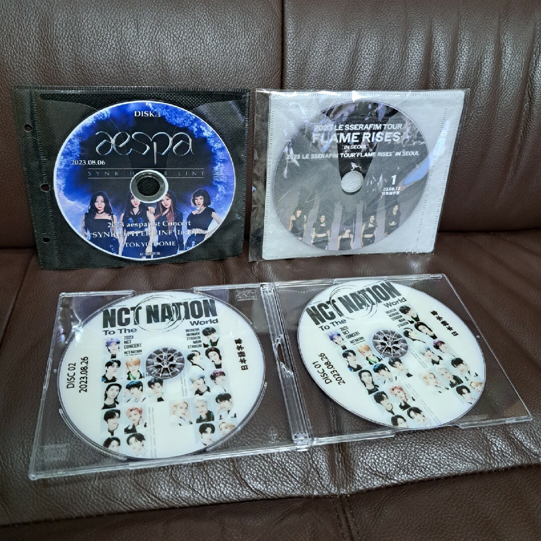 aespa LE SSERAFIM NCT DVD まとめ売り