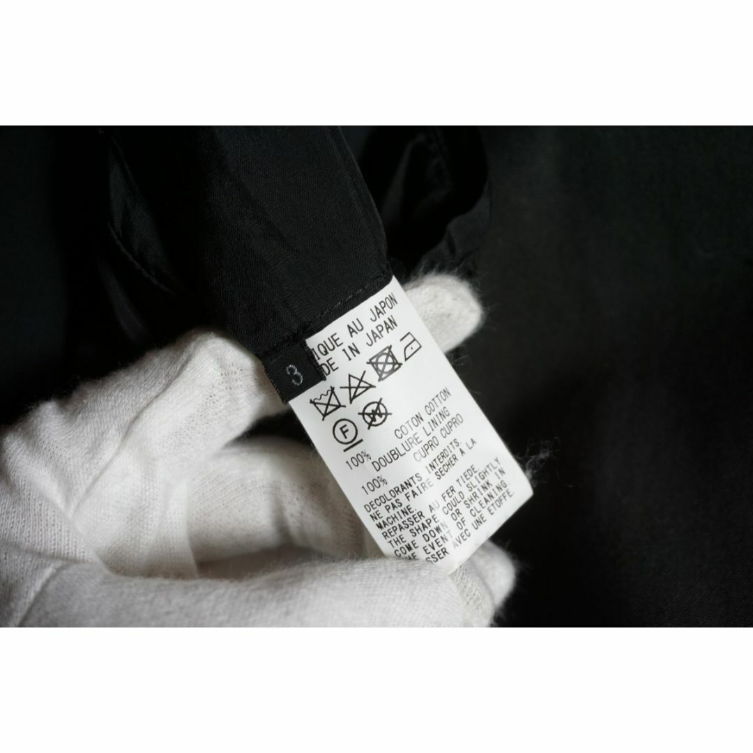 Yohji Yamamoto(ヨウジヤマモト)の美品正規 19AW Ground Y ロングコート ヨウジヤマモト 822N▲ メンズのジャケット/アウター(チェスターコート)の商品写真