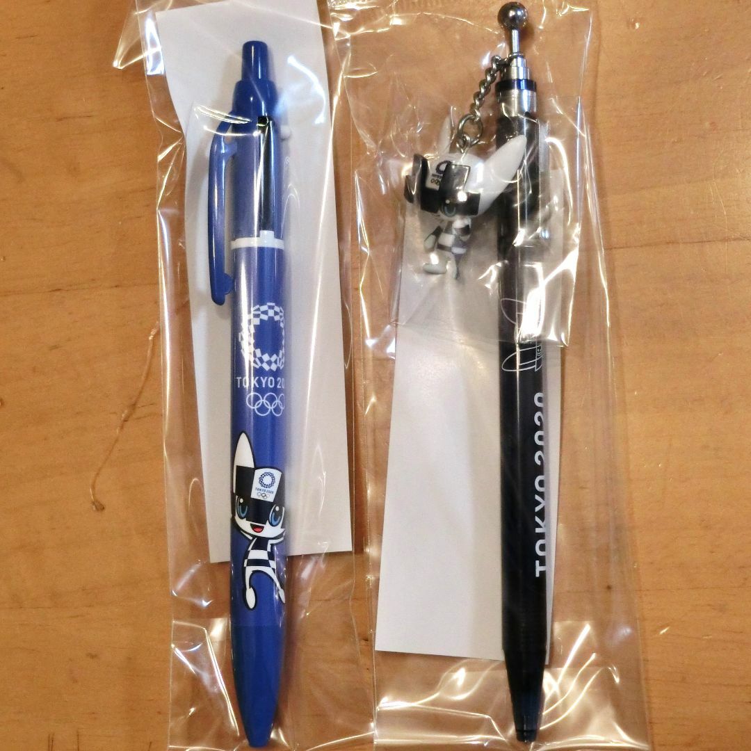 筆ペンとボールペン  東京2020オリンピック