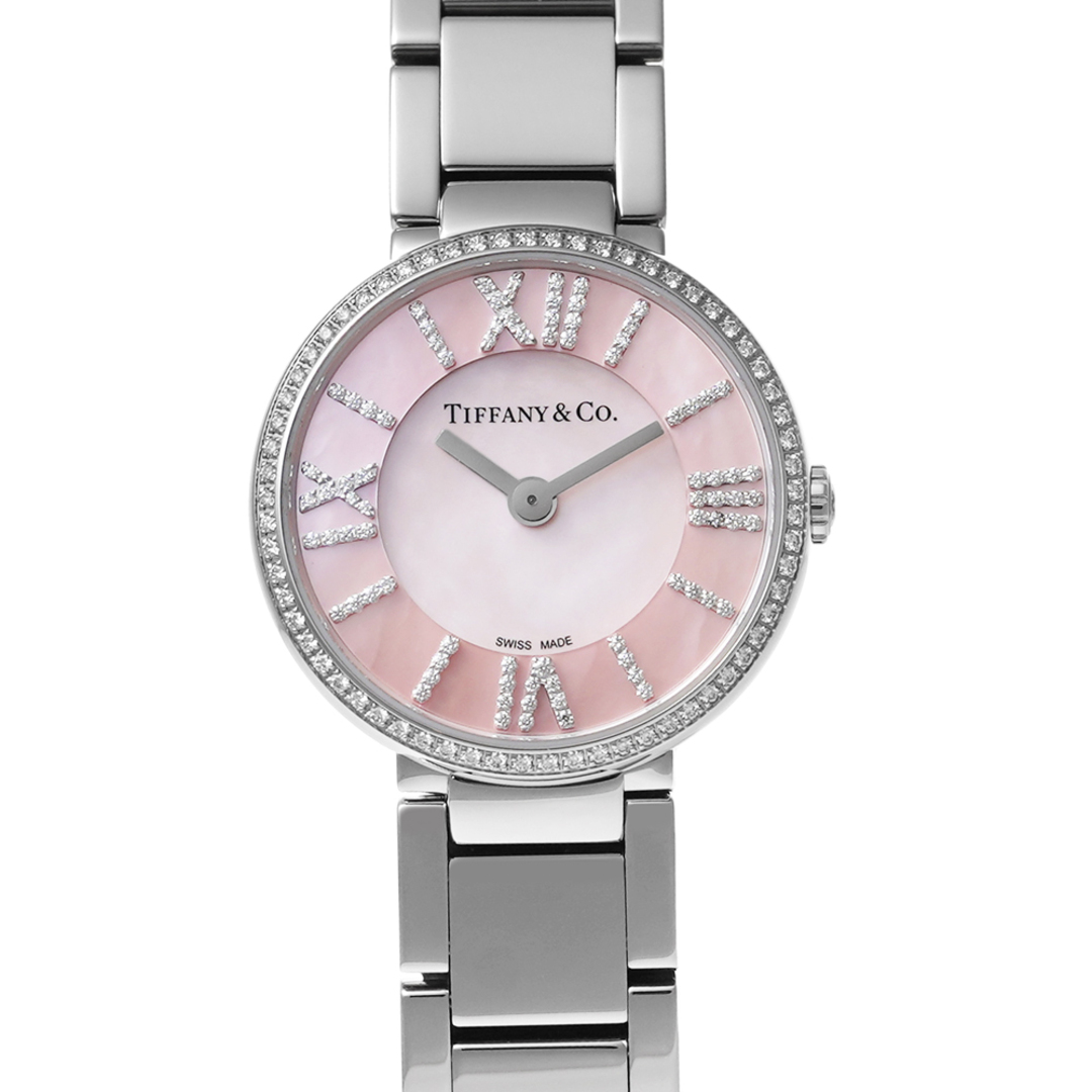 Tiffany&Co. アトラス 2-ハンド 24mm ダイヤモンド Ref.69291619 品 レディース 腕時計