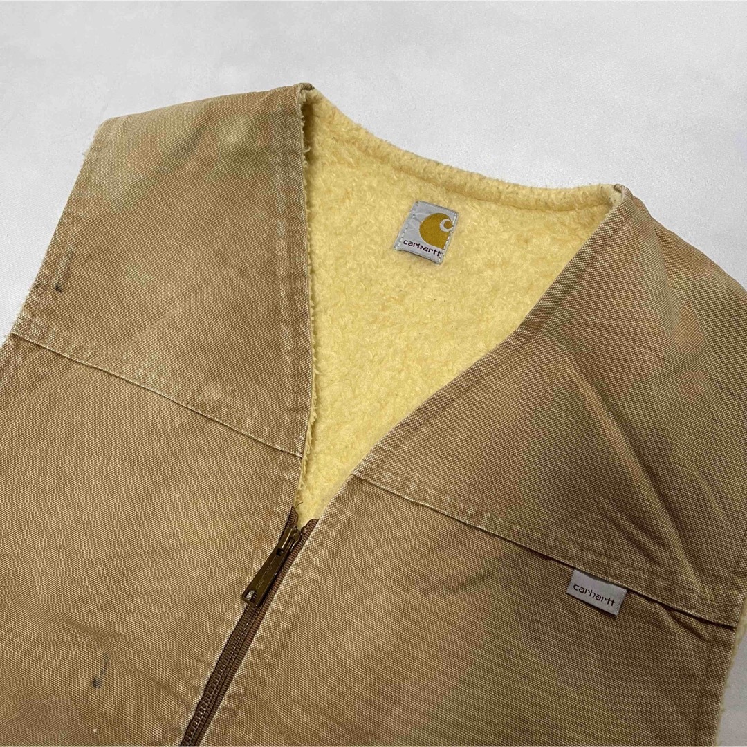 カーハート Carhartt ダック地ベスト USA製 メンズXXL /eaa374921