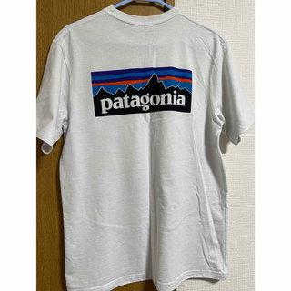 パタゴニア(patagonia)のPatagonia ポケット付きTシャツ ホワイト Sサイズ(Tシャツ/カットソー(半袖/袖なし))