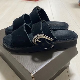 CAMINANDO - 新品未使用 カミナンド 24.5cm ダブルバックルサンダルの