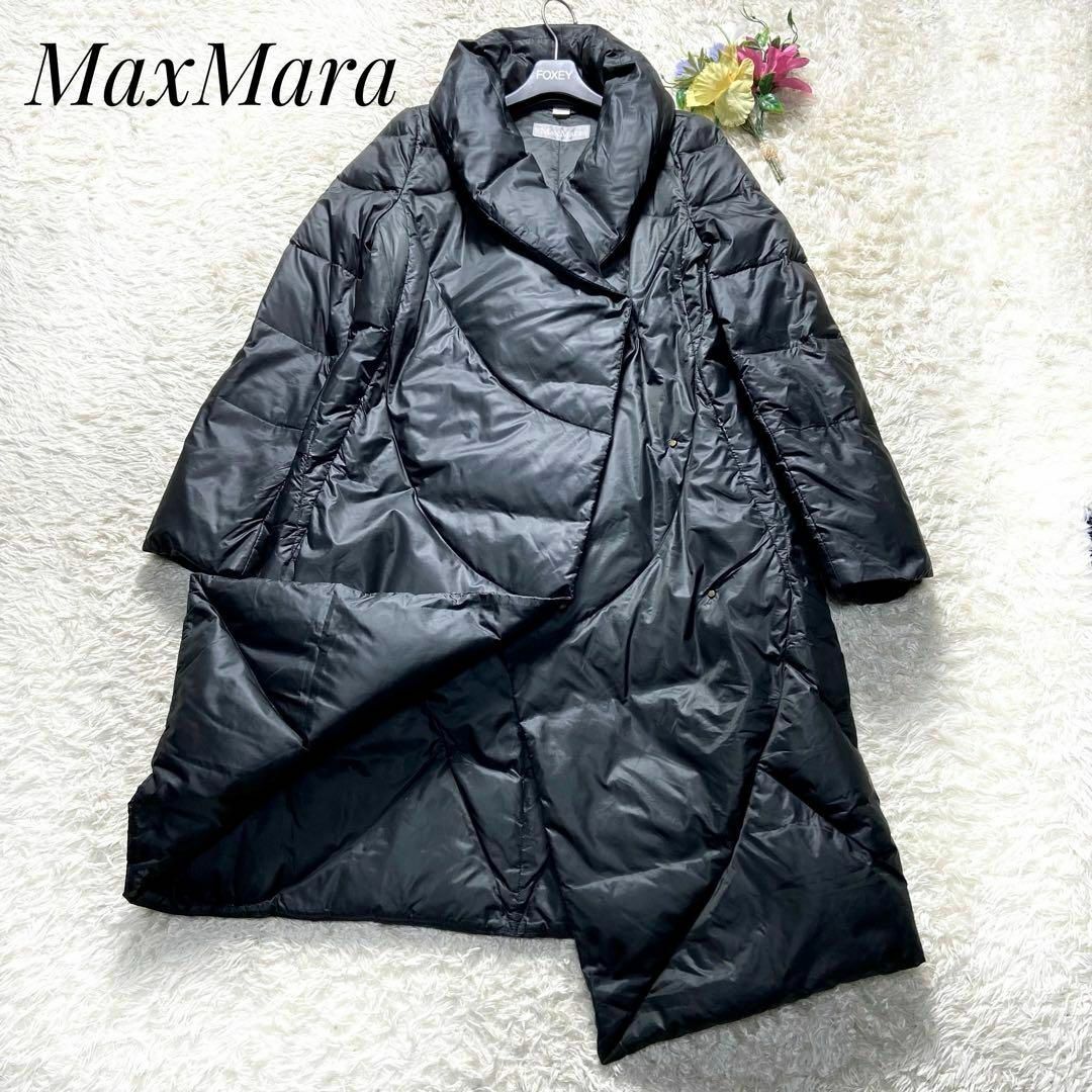 Max Mara - マックスマーラ ふんわりショールカラー ダウンコート 38 M ...