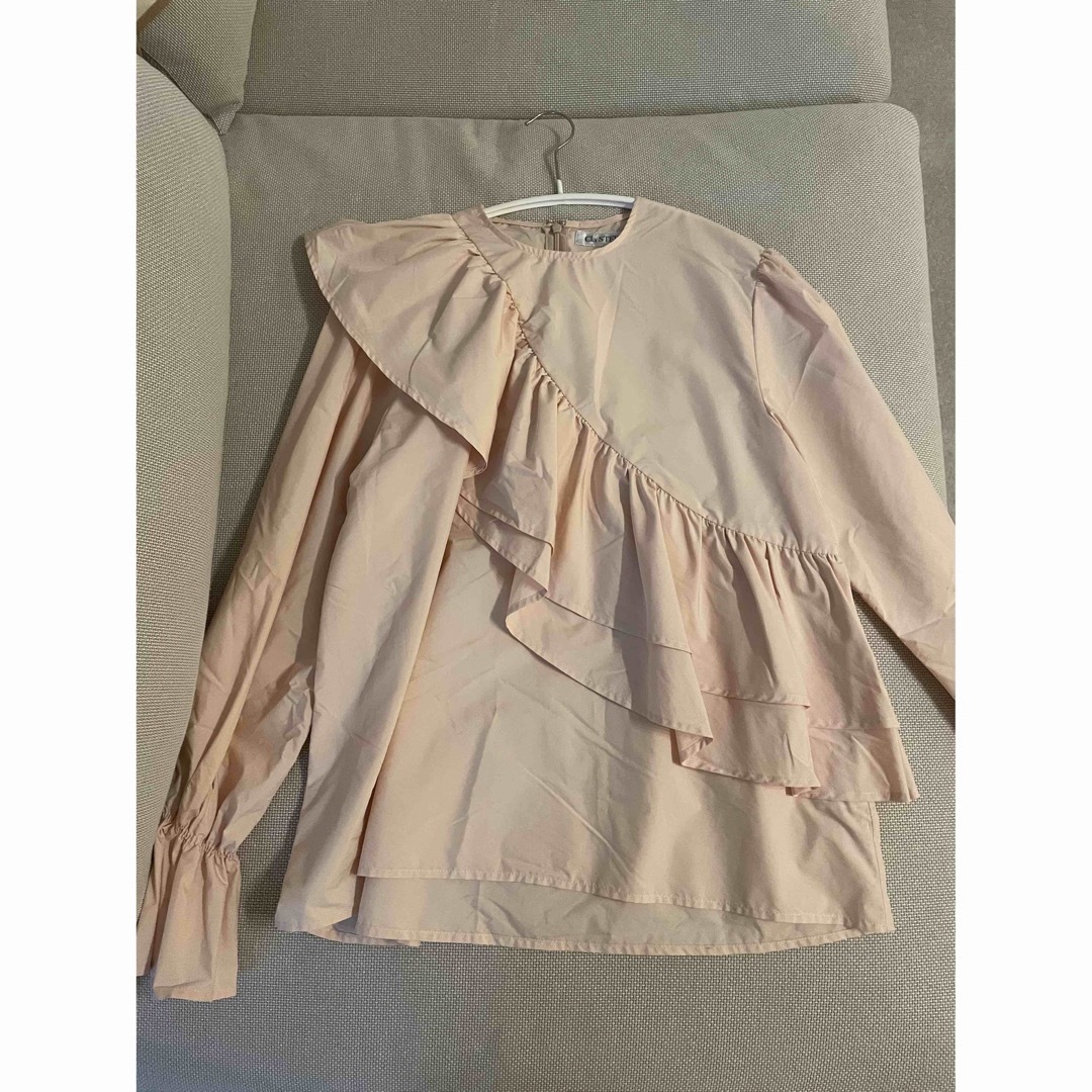 clastellar ROUND FRILL BLOUSEの通販 by m's shop|ラクマ