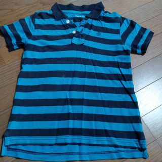 ギャップキッズ(GAP Kids)のボーダーポロシャツ　130センチ(Tシャツ/カットソー)