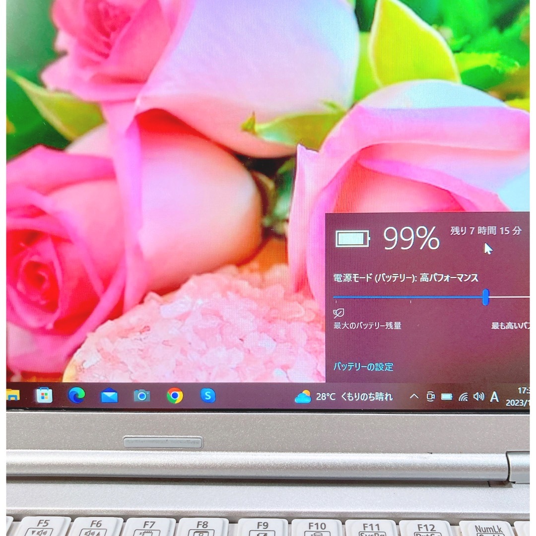 Panasonicノートパソコン✨レッツノートメモリ8G✨軽量コンパクトPC