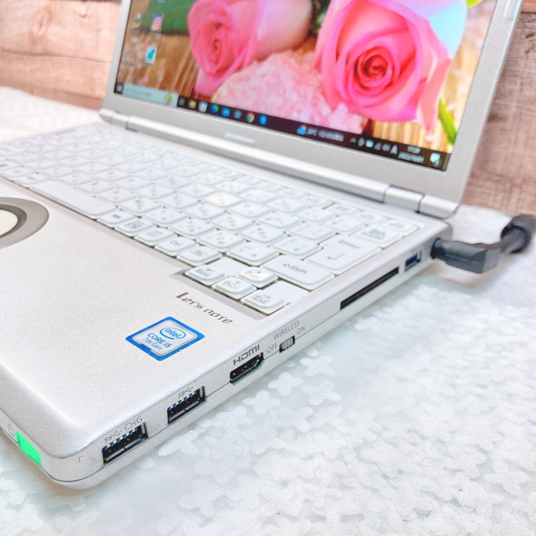 小型軽量✨i5レッツノート❣️メモリ8GB❗カメラ付き✨DVD✨ノートパソコン