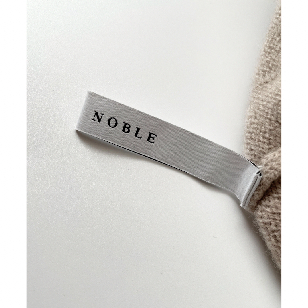 Noble(ノーブル)のNOBLE ノーブル スムースウールタートルネックプルオーバー レディースのトップス(ニット/セーター)の商品写真