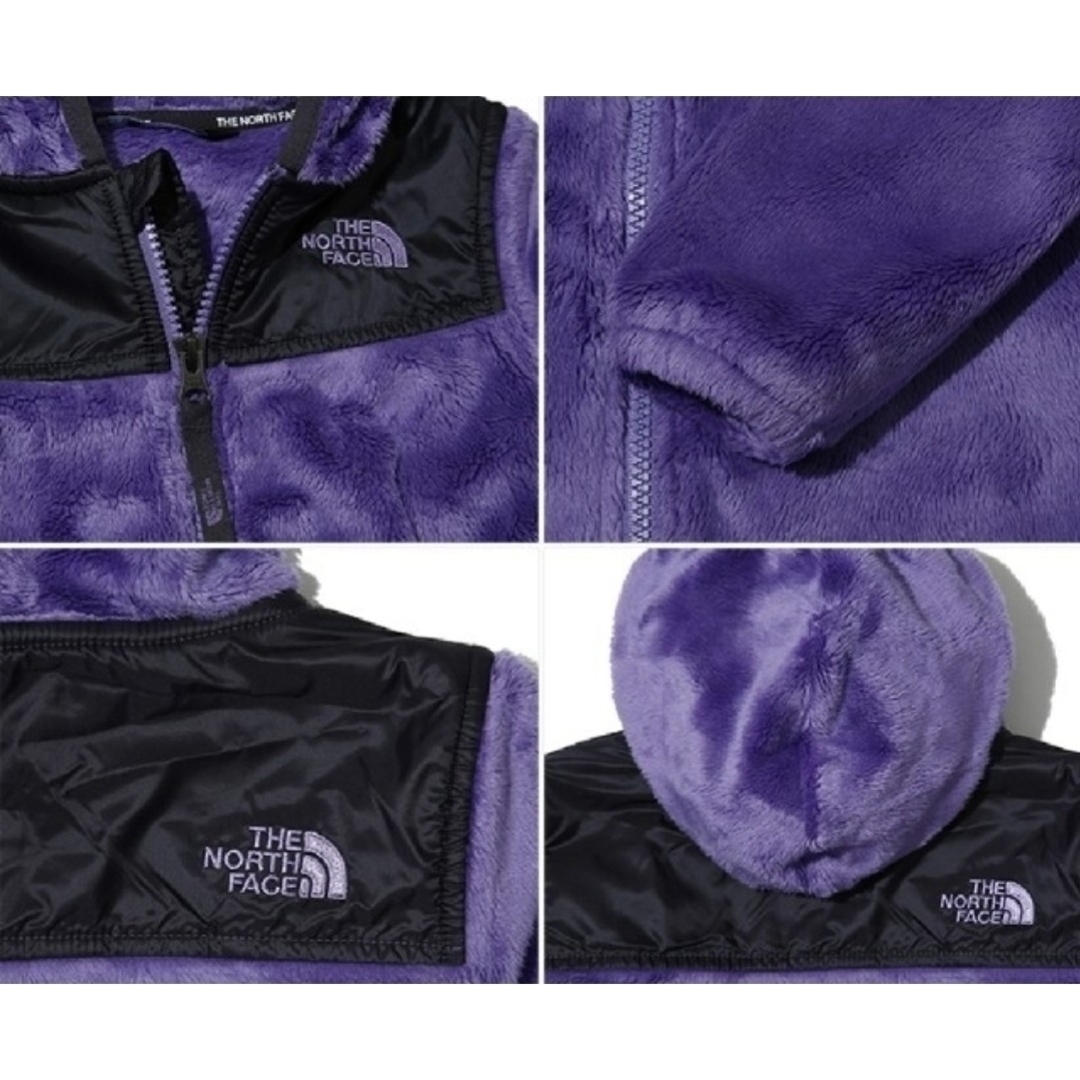 THE NORTH FACE(ザノースフェイス)のTHE NORTH FACE　ノースフェイス　新品　フリースジャケット　モコモコ キッズ/ベビー/マタニティのキッズ服女の子用(90cm~)(ジャケット/上着)の商品写真