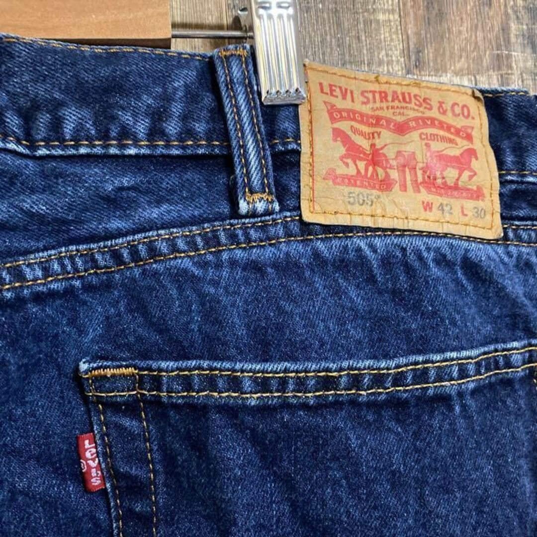リーバイス 42 デニム ジーンズ 505 ストリート パンツ USA古着
