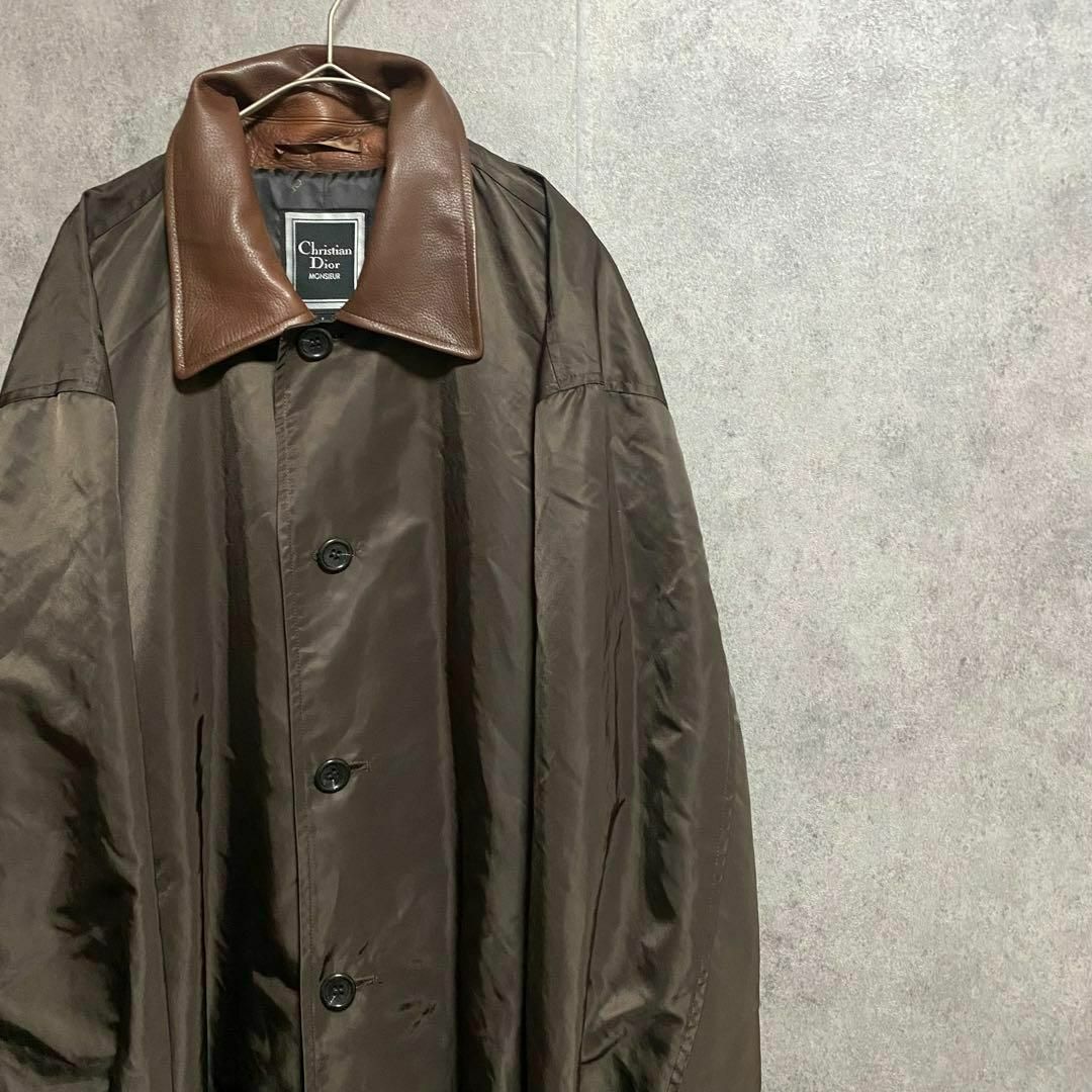 90S クリスチャンディオール ナイロンコート ブラウン メンズL 古着 希少品 | フリマアプリ ラクマ